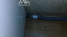 Подключить стиральную отдельностоящую машину на готовые коммуникации