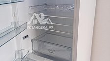 Установить новый отдельно стоящий холодильник