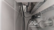 Установить новую отдельную стоящую стиральную машину