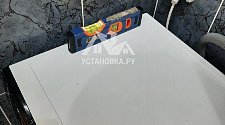 Установить новую отдельно стоящую стиральную машину