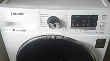Установить стиральную машину соло Samsung WD70J5410AW