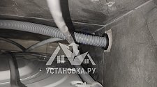 Установить новую отдельно стоящую стиральную машину 