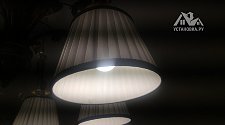Установка потолочной люстры на анкерах (накладная)