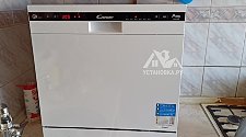 Установить компактную посудомоечную машину Candy CDCP 8/E