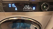 Установить и подключить стиральную машину/сушильную машину в колонну