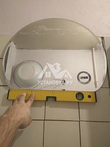 Демонтировать и установить зеркало в ванной комнате