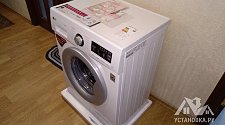 Установить стиральную машину LG F12B8WDS7 в ванной