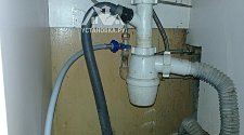 Подключить стиральную отдельностоящую машину на готовые коммуникации