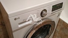 Установить новую отдельностоящую в ванной и стиральную машину LG F-1096ND3