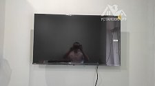 Подвесить и настроить телевизор