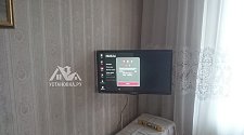 Навесить телевизор LG диагональю 22 дюйма на межкомнатную стену