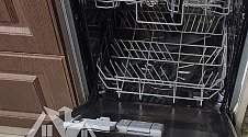 Установка встраиваемой посудомоечной машины