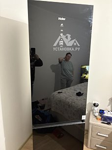 Перенавесить двери холодильника