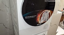 Установить сушильную машину в колонну