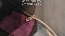 Установить новую отдельно стоящую стиральную машину