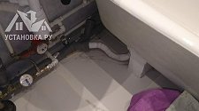 Демонтировать и установить отдельно стоящую стиральную машину в ванной комнате