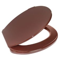 Крышка сиденье для унитаза СиМ-Ко "ФАРАОН" коричневая