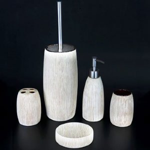 Набор для ванной из керамики ST-B35043 (5 предметов)