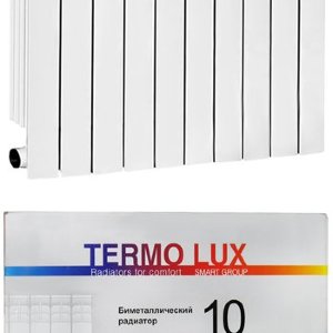Радиатор биметаллический "TERMO LUX" 80/500 10 секций