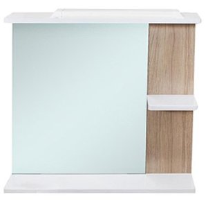Зеркало для ванной "МАГНОЛИЯ 85" Декор